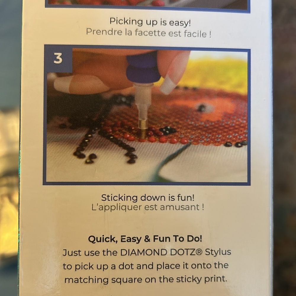 NIB Diamond Dotz Baby Tiger 🐅 Roly Poly Diamond Facet Art Kit DIY 🖼️ - Picture 15 of 16